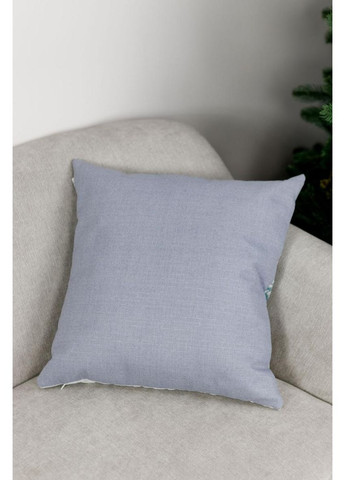 Декоративная наволочка Сказочные гномы 45х45 см для новогоднего декора стильный подарок ProDobro (369377918)