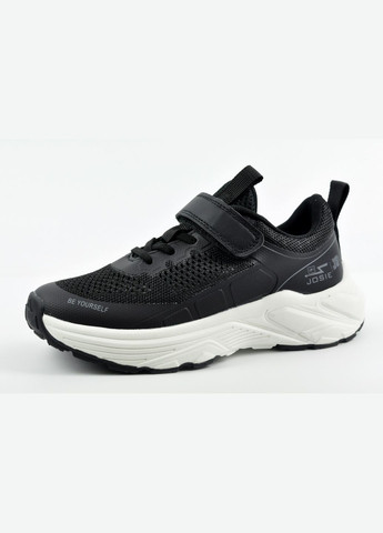 Чорно-білі літні кросівки дитячі Jong Golf