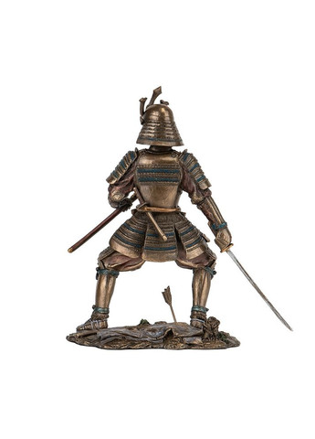 Статуэтка Самурай с катанами 23х21 см 172583 бронзовое покрытие Veronese (346530478)