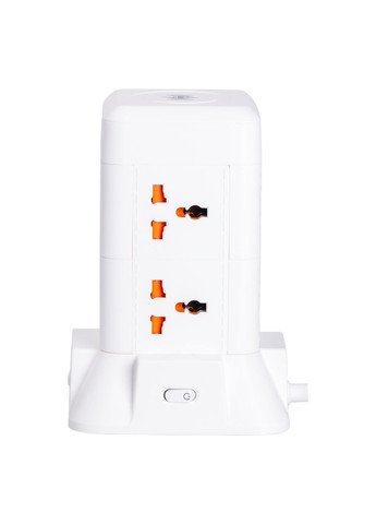 Мережевий фільтр подовжувач 4.8 м з лампою на 6 універсальних розеток з 2 USB, 1 Type-C, бездротова зарядка HP-5-3MF Yiwu (365266092)