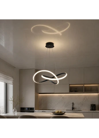 Сучасна підвісна LED люстра No Brand (398903467)