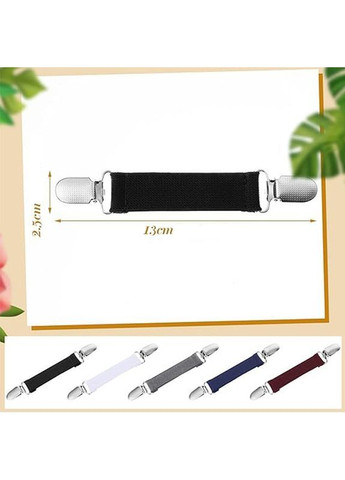 Зажим универсальный для платья кардигана свитера шали и рубашки черный цвет No Brand (364506680)