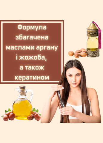Шампунь Argan Oil з аргановим маслом та кератином 400 мл. Deliplus (333828412)
