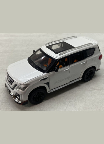 Машинка Nissan Patrol инерционная звук свет 1:24 Белая (GT0936) TK Union Group (301421817)