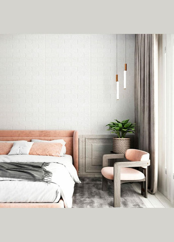 Самоклеющаяся 3D панель под кирпич в рулоне 3080x700x3мм (R001-3) Sticker Wall (300242001)