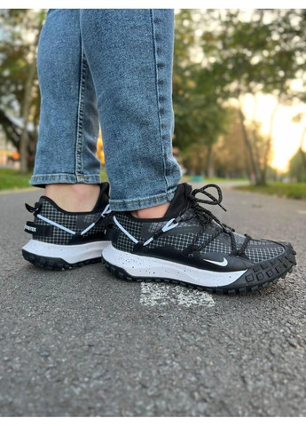 КРОСІВКИ ЖІНОЧІ NIKE ACG MOUNTH LOW BLACK WHITE НАЙК АСЖ МАУНС No Brand чорні демісезони (367115050)