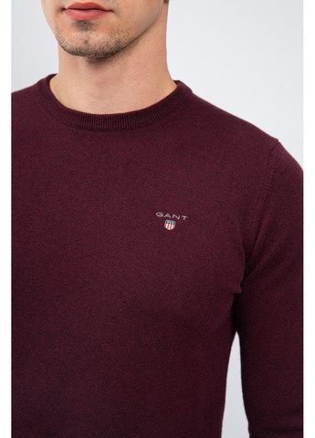 Бордовый шерстяной джемпер Gant (353761317)