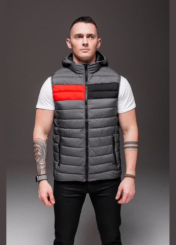 Чоловічий жилет зі знімним капюшоном Vakko (302394571)