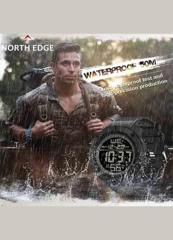 Мужские цифровые тактические военные спортивные часы Tank Tactics Watch North Edge (292405623)