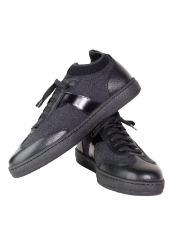 Черные кеды giampieronicola 44516b Giampiero Nicola