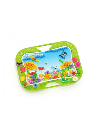 Набір - Для Занять Мозаїкою (300 Фішок, 16 Фігурок, Дошка 28Х20 Cm) Quercetti (331298092)