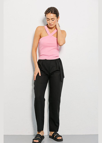 Трикотажний кроп-топ із бретелями через шию Arjen (289385764)