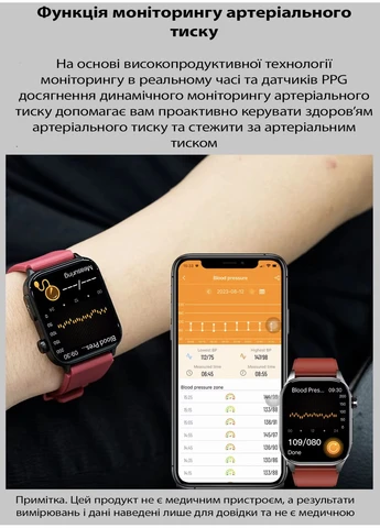 Умные часы здоровья ET580 Black с AMOLED-дисплеем, тонометром, глюкометром, измерением уровня кислорода в крови и измерением Lemfo (335031521)