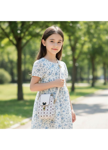 Дитяча міні сумочка Мікі Маус на плече, маленька сумка для дівчаток біла OEM (369757402)