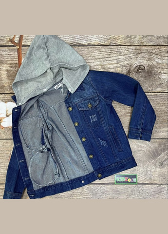 Синяя демисезонная ветровка Jolie Angel