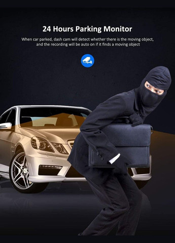 СТОК Автомобильная камера Pathinglek Dash Cam 1080P DVR (296807985)