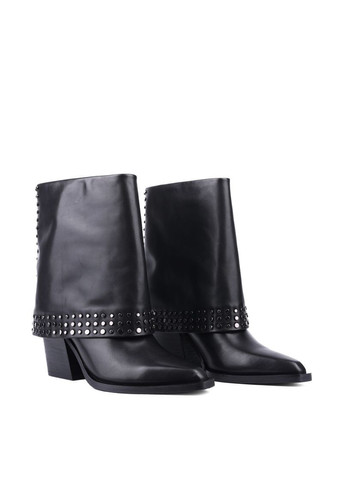 Жіночі Черевики 2585-0710-1R Чорний Шкіра MIRATON (302651943)