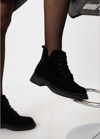 Зимние ботинки (1179цп) Kento из натуральной замши