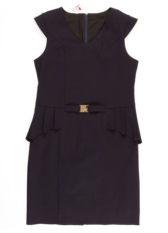 Демисезонный сарафан школьный с баской Suzie