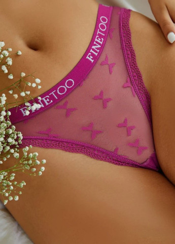 Женские кружевные трусики стринги Легкость (763-48) Finetoo (299398666)