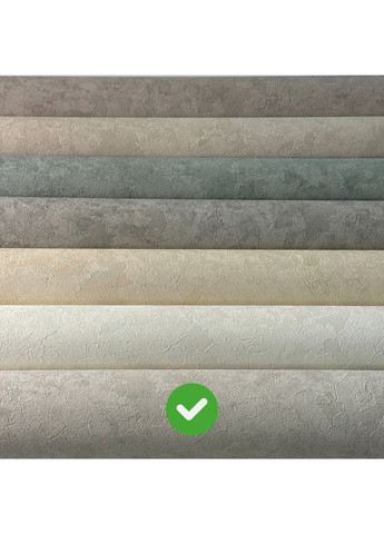 Обои метровые 158-17 серо-бежевые виниловые на флизелиновой основе 1,06×10,05 м Wall Color (372843456)