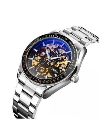Наручний годинник механічний Skmei 9194 Skmei 9194SI Silver No Brand (385867450)