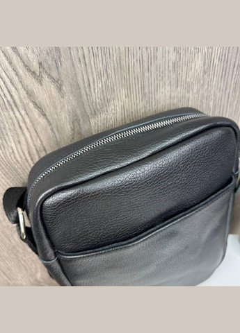 Мужская сумка планшетка с тиснением черная No Brand (301212281)