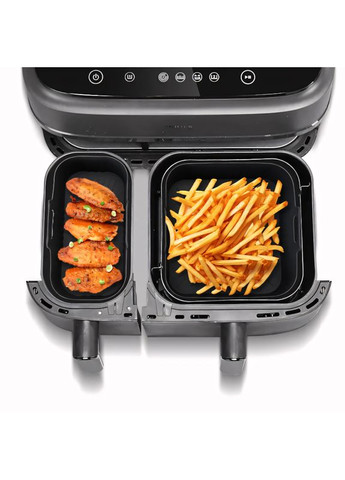 Силиконовые формы для двойного аэрогриля Philips Airfryer / NA350 2 шт X-Series Oyster Grey Ninja (364316095)