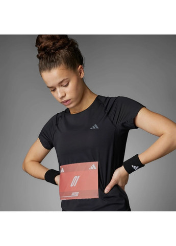Футболка жіноча Adizero Running T-Shirt Black IX2826 adidas - (365961253)