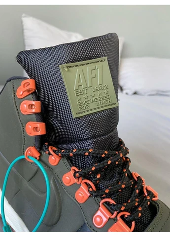 КРОССОВКИ ЖЕНСКИЕ NIKE DUCKBOOT 18 BLACK SEQUOIA НАЙК ДАКБУТ ЧЕРНЫЕ No Brand чёрные демисезоны (390652278)