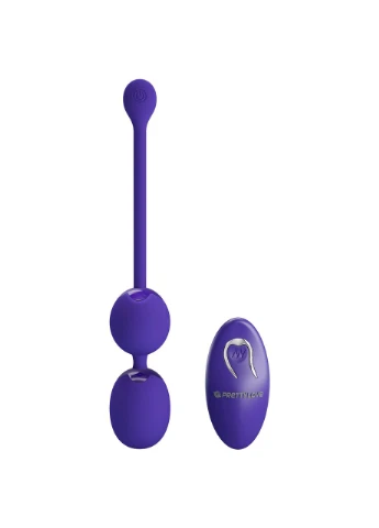 Вагінальні віброкульки Willie Vibrating Kegel Balls Blue Pretty Love (383107107)