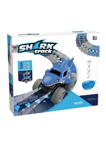 Интерактивный трек с инерционной машинкой SHT 5510-2 Shark Trak (138pcs/1CAR) Epik (390133520)