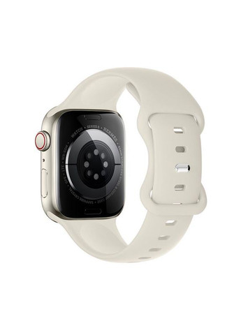 Ремешок WA15 сменный силиконовый для iWatch 42 / 44 / 45 / 49mm белый Hoco