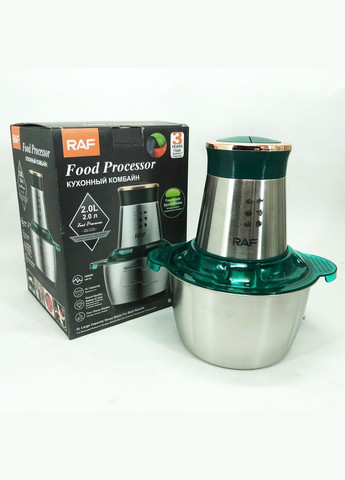 Домашний электрический стационарный блендер R.7029 1000 Вт 2л, Измельчитель FE-389 электрический бытовой RAF (349512037)