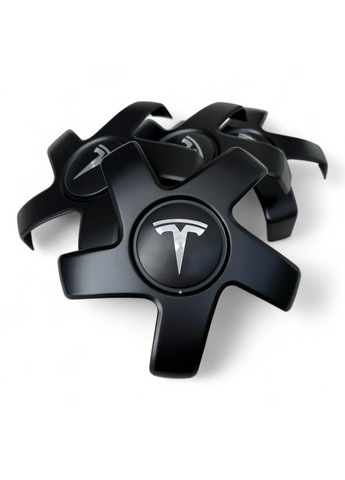 Колпачки на диски Тесла модел 3, заглушки звезды пауки крабы на Model 3, 1044234-B, 1044234B 4 штуки Tesla (364463731)