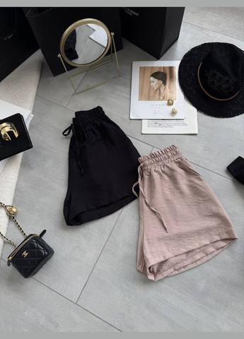 Женские шорты в черном цвете. No Brand (345808980)