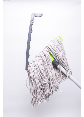 Швабра веревочная для мытья пола универсальная палубная швабра для уборки Салатовый HP-35015-31 (A-035255) Household (372992271)