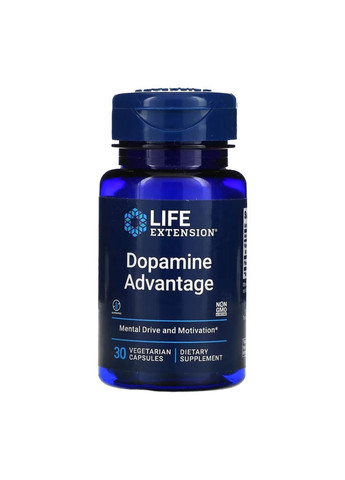 Добавка Dopamine Advantage - 30 vcaps Life Extension (285787787)
