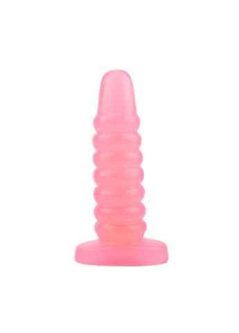 Велика анальна пробка HiRubber Chubby Anal Plug Pink Chisa (297395812)