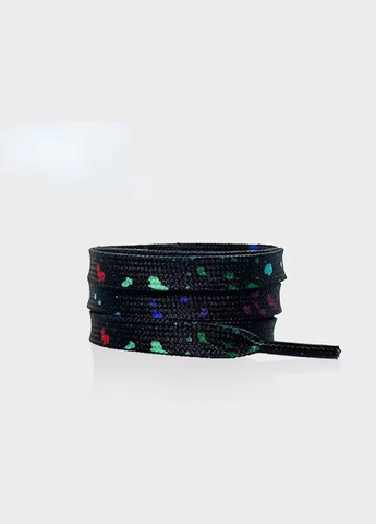 Черные шнурки цветные для кед и кроссовок Fashion (307834030)