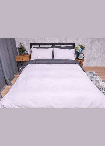 Комплект постельного белья Бязь Gold Люкс «» евро 200х220 наволочки 2х40х60 (MS-820002343) Moon&Star Orchid Gray (286762669)