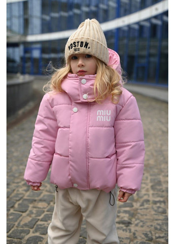Рожева зимня дитяча зимова куртка ❄️ — замір в описі GD/GL Модний простір