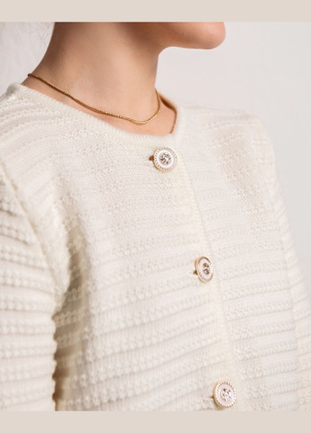 Молочный кардиган Teplo