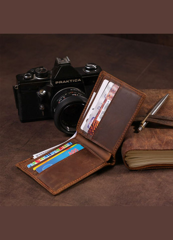 Гаманець чоловічий 14346 Коричневий Vintage (298570466)