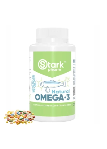 Natural Omega 3 60caps Stark Pharm (367957139)