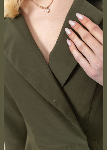 Оливкова (хакі) ошатне плаття, колір хакі, Ager