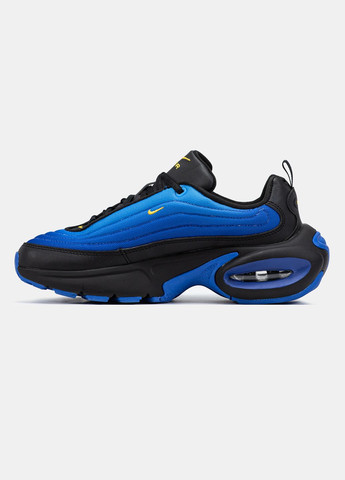 Синій всесезон кросівки чоловічі nike air max portal blue black | найк аір макс портал сині чорні No Brand