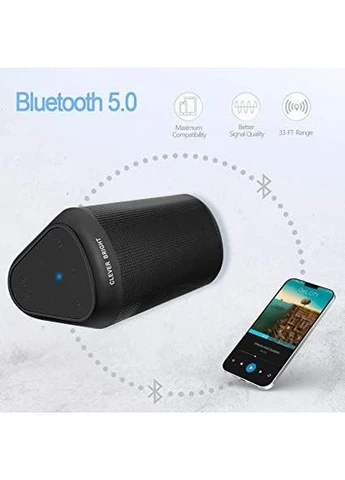 Портативная Bluetooth-колонка Smart Bright 10W, Bluetooth 5.0, LED-подсветка 7 режимов, TWS Stereo, до 24 часов работы No Brand (366408952)