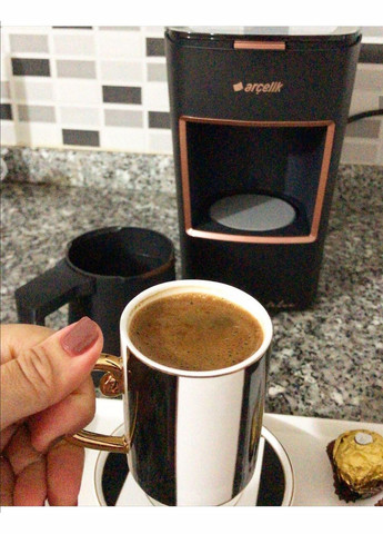 Кавоварка для турецької кави Beko 3300 чорна, електротурка для кави по-турецьки, напівавтомат Arcelik (346533877)