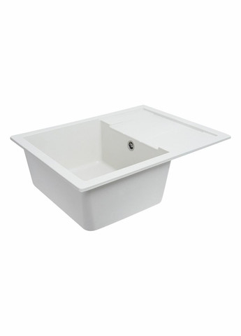 Гранітна мийка для кухні INTENSO 6550 матова Білосніжна Valeso (336932338)